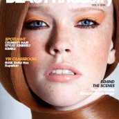 Your Beauty Industry in Print, Vol. 3 2010- Fall, Photo: Brian Doherty, Hair: Johnny Diol/Studio 61, Makeup: Debra Macki/L.A.M., Model: Alexandra Madar/Elite http://www.YourBeautyIndustry.com/